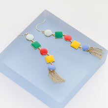Load image into Gallery viewer, Enamel Drop Earrings - Love