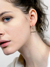 Load image into Gallery viewer, Toggle Hoop Earrings - Tamara