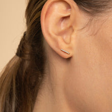 Load image into Gallery viewer, Bar Earrings - Lila