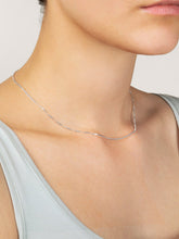 Load image into Gallery viewer, Silver Box Chain Necklace - Jo Silver