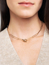 Load image into Gallery viewer, Paper Clip Chain Necklace - Alyssa