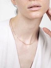 Load image into Gallery viewer, Small Ball Chain Necklace - Ana Rose Gold