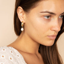 Load image into Gallery viewer, Pearl Drop Earrings - Alba