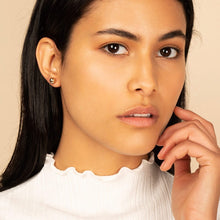 Load image into Gallery viewer, 14K Gold Ball Earrings - Small Sphere Yellow