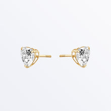 Load image into Gallery viewer, 14K Heart Shaped Earrings - Vale