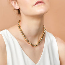 Load image into Gallery viewer, Gold Ball Necklace - Aurora
