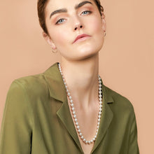 Load image into Gallery viewer, Long Pearl Necklace - Celine