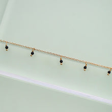Load image into Gallery viewer, Chain Bracelet - Emma Onyx