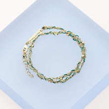 Load image into Gallery viewer, Friendship Bracelet - Tessa Green
