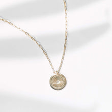 Load image into Gallery viewer, Gold Coin Necklace - Daria
