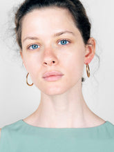 Load image into Gallery viewer, Gold Hoop Earrings - Cuidado
