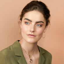 Load image into Gallery viewer, Delicate Hoop Earrings - Chiara Medium
