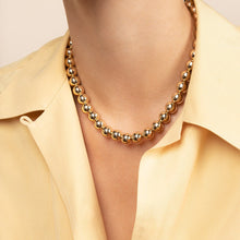 Load image into Gallery viewer, Gold Ball Necklace - Aurora
