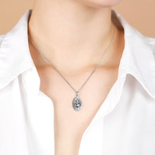 Load image into Gallery viewer, Sterling Silver Heart and Cross Necklace - Ina Silver
