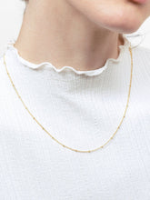 Load image into Gallery viewer, Small Ball Chain Necklace - Ana Gold
